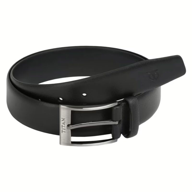 Black Leather Formal Belts