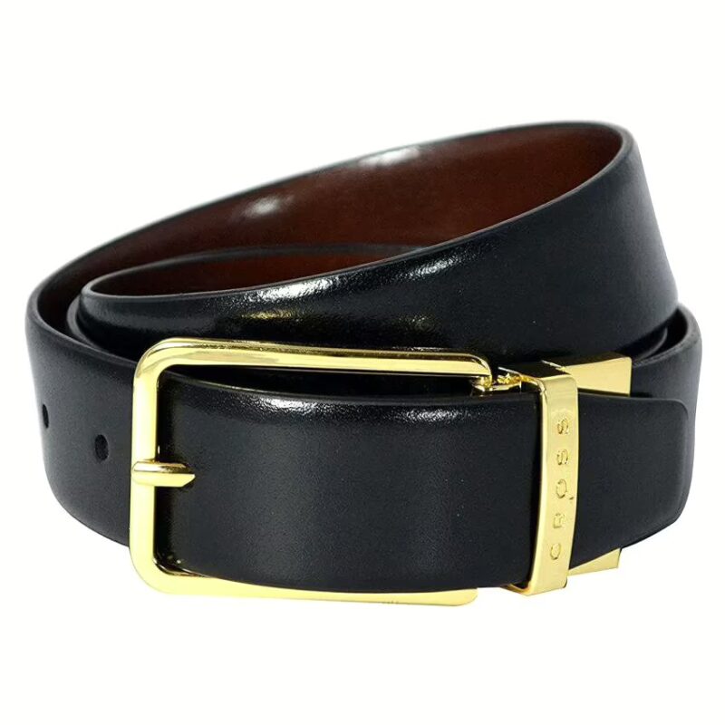 Black Leather Formal Belts