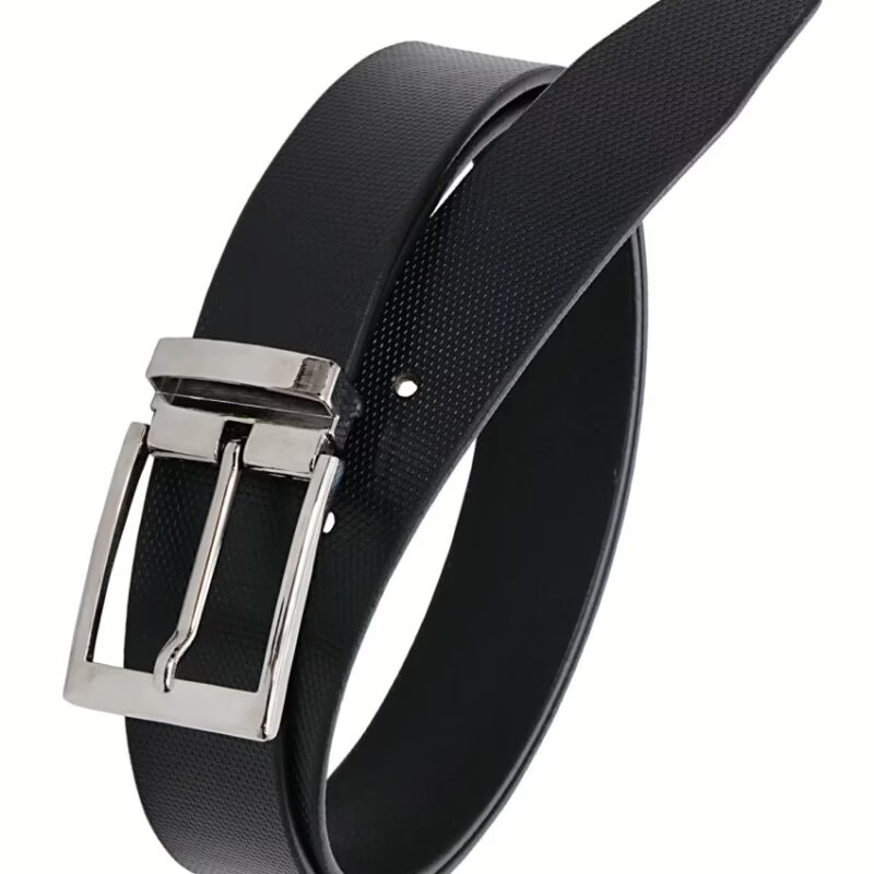 Black Formal Belt For Men