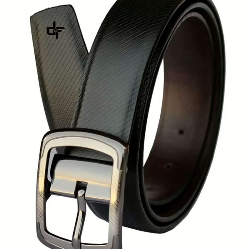 Fashion Black PU leather Formal Belt