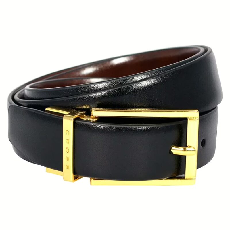 Black Leather Formal Belts