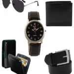 Black Leather Casual Belts
