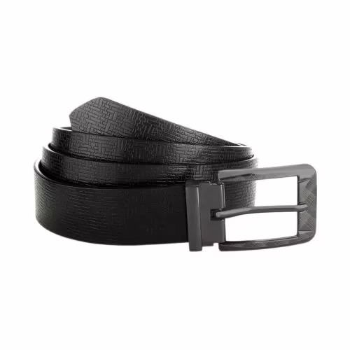 Black Formal Belt For Men