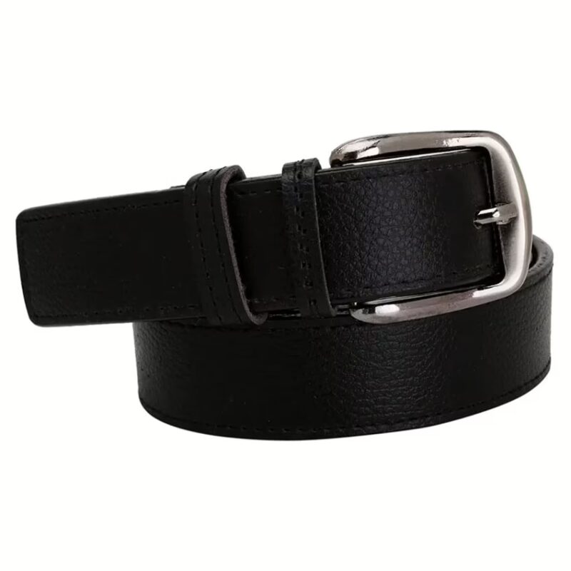 Black Leather Belt For Men