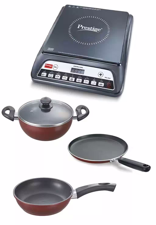 Prestige PIC 20.0 1600 W Induction Cooktop??(Black, Push Button)