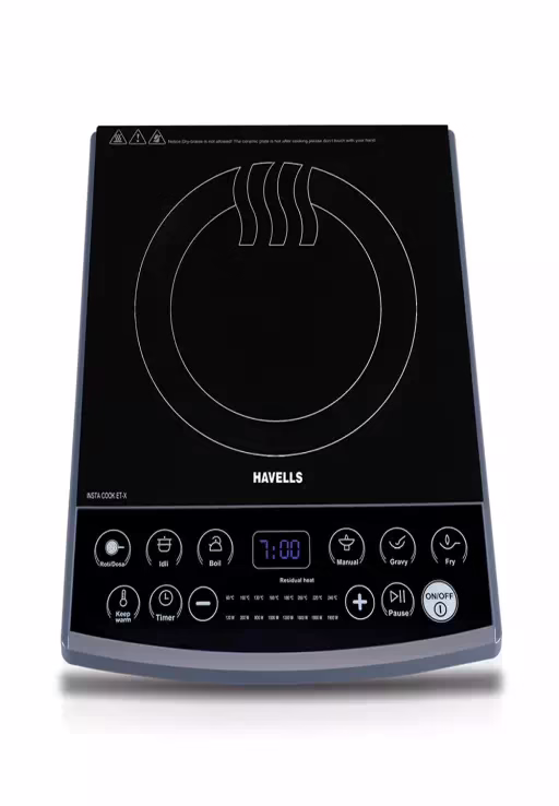 Havells Insta cook ET-X Induction Cooktop??(Black, Push Button)