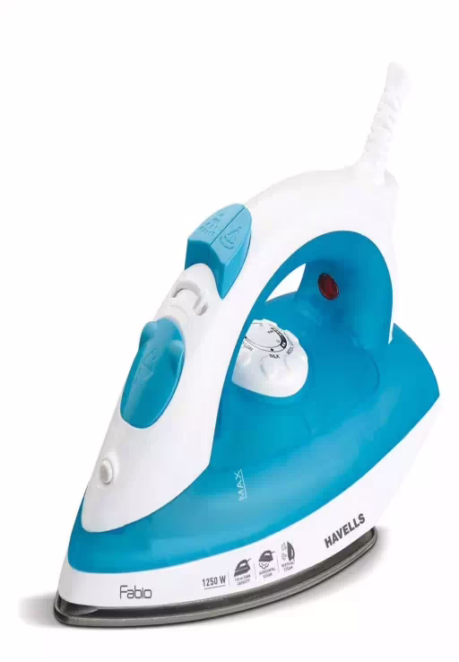 HAVELLS fabio 1250 W Steam Iron (Blue)