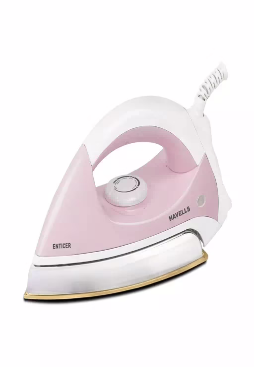HAVELLS Enticer Dry iron 1000 W Dry Iron??(Rose Pink)