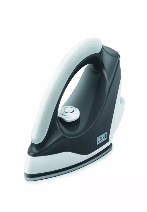 USHA Aurora Dry Iron 1000 Watt with Led Tail Light 1000 W Dry Iron??(Black)