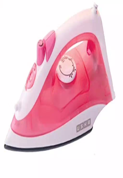 USHA SI 3813C 1300 W Steam Iron(Pink)