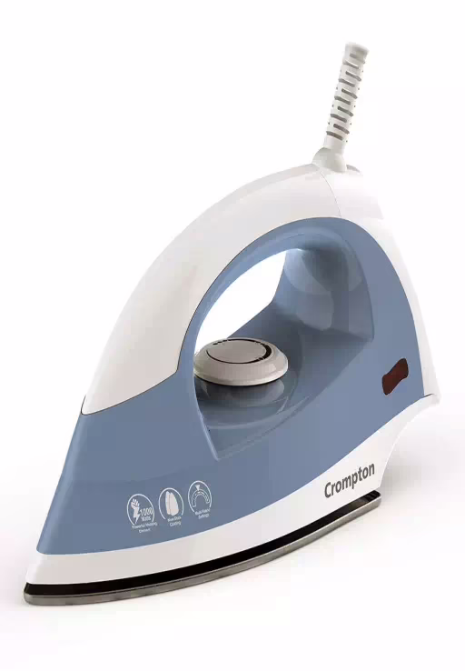 Crompton ACGEI-BRIO 1000 W Dry Iron??(SKY BLUE)