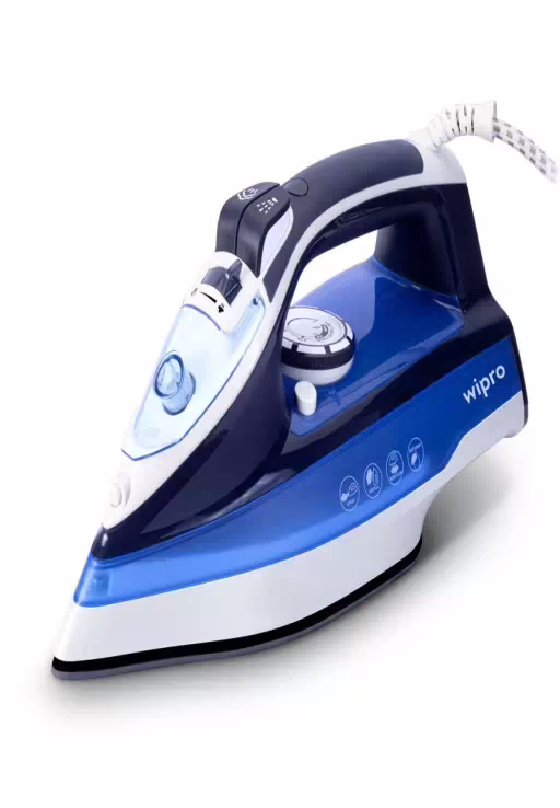 Wipro Vesta 2200W Steam Iron with Steam Burst 2200 W Dry Iron(Navy Blue)