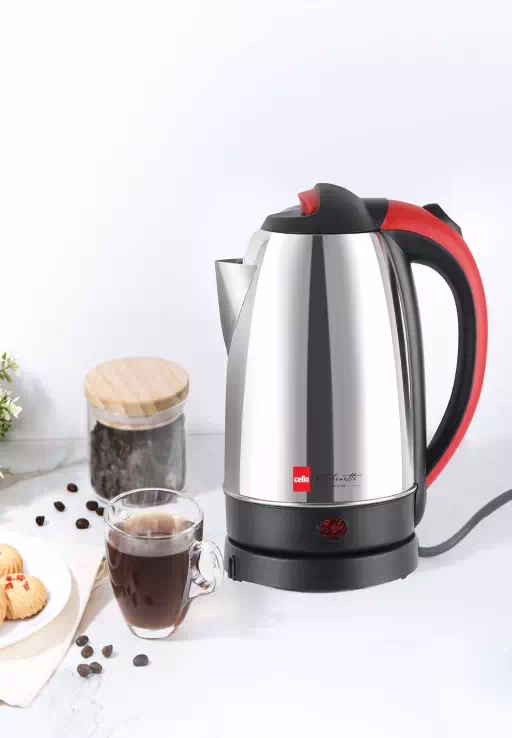 Cello Quick Boil Primo 1.8 Litre Electric Kettle Beverage Maker??(1.8 L, Silver)