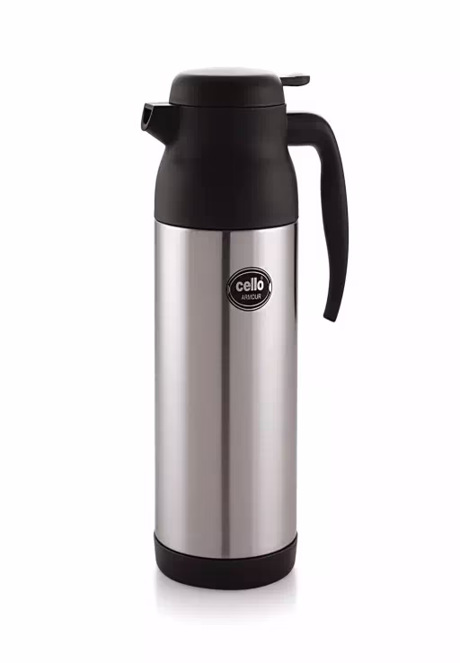 Cello Armour 2000 ml Flask??(Pack of 1, Black, Steel)