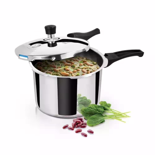 Milton Pro Cook Tri Ply Pressure Cooker With Outer Lid, Silver 3 L Pressure Cooker??(Stainless Steel)