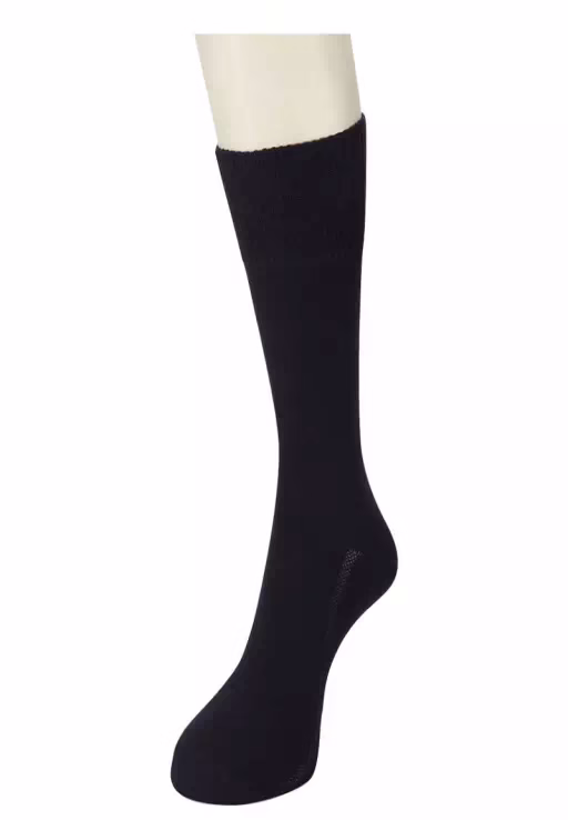Men's Flat Knit Crew Socks - 3 Pair Pack - Image 2