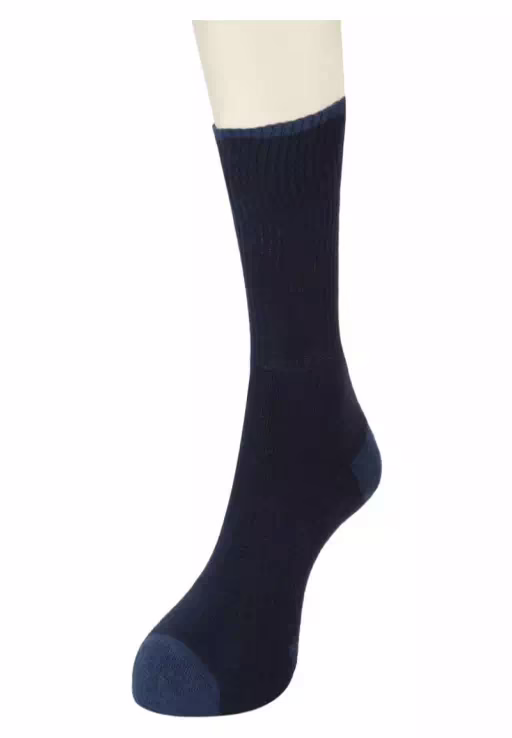 Blue Casual Crew Length 3 pair Socks - Image 2