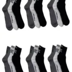 Jockey Multicolour Cotton Ankle Length Socks - 18 Pair Pack