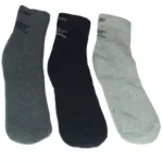 Jockey Multicolour Casual Ankle Length Socks For Men 3 Pair Pack