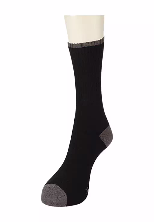 Black Casual High Ankle Length 3 pair Socks - Image 2