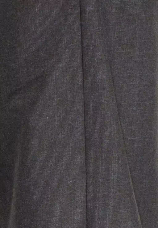 Black Cotton Blend Slim Formal Trouser - Image 4