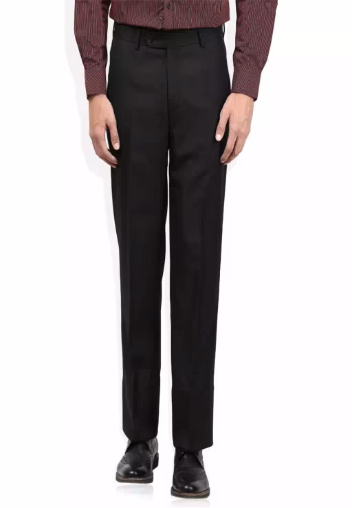 Black Formal Trouser For Men