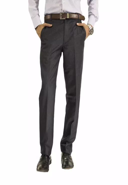 Black Slim Fit Formal Trouser