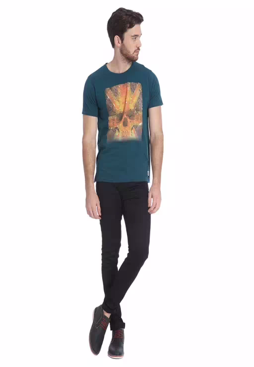 Black Slim Fit Casual Trouser - Image 4