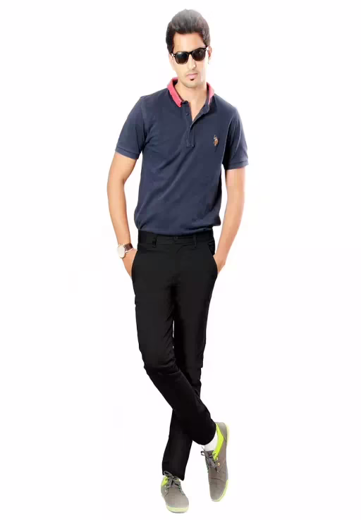 Black Slim Casual Trouser Pack Of 2 - Image 4