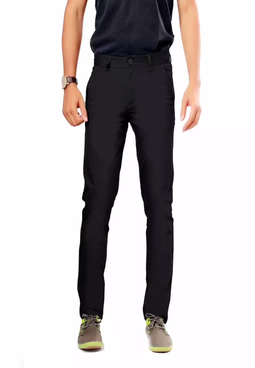 Black Slim Casual Trouser Pack Of 2 - Image 3