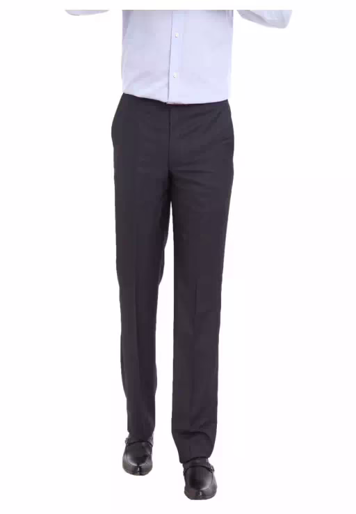 Seasons Black Regular Fit Trouser