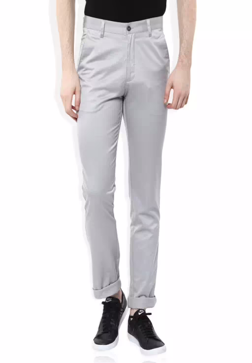 Seasons Grey Slim Fit Trouser