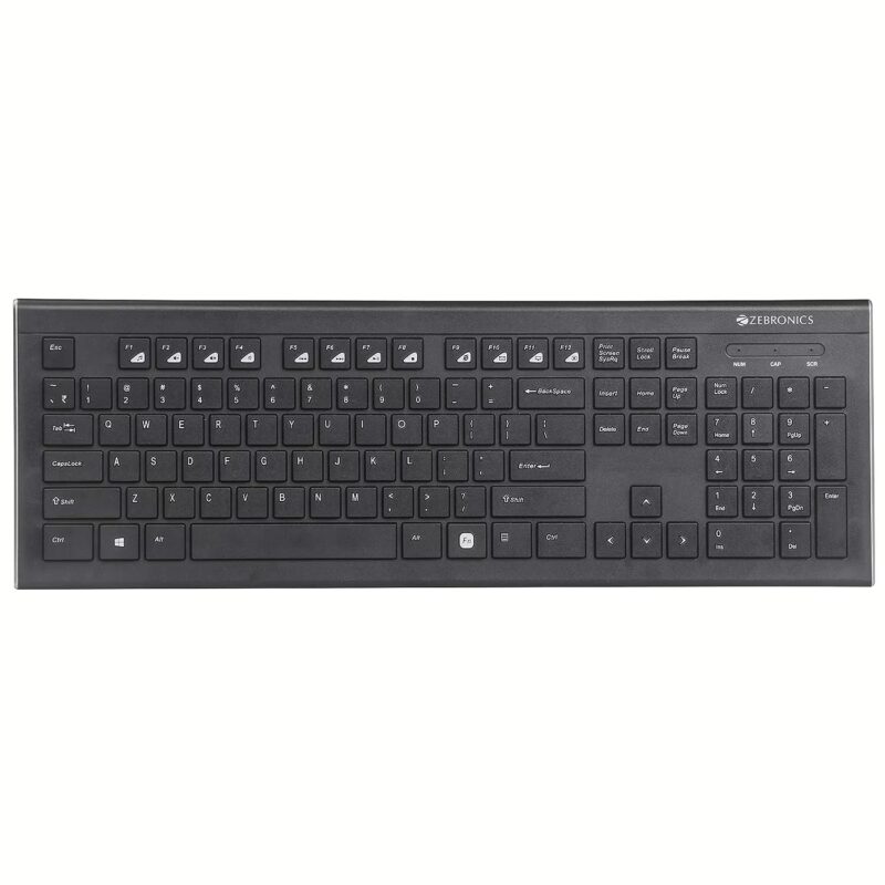 Zebronics ZEB-DLK01 Wired USB Desktop Keyboard??(Black)
