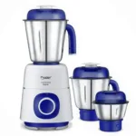 Prestige SUPREME 550 W Mixer Grinder, 3 Jars (1500 ml, 1200 ml, 450 ml) 550 Juicer Mixer Grinder (3 Jars, Blue & Silver)
