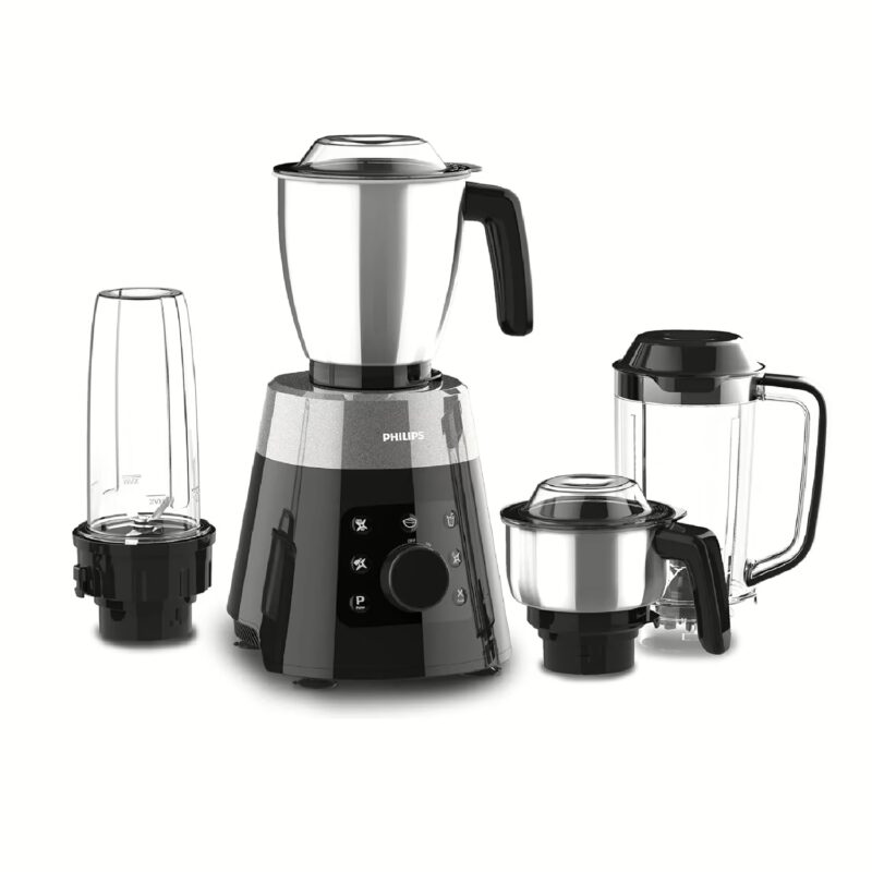 Philips HL7777/00 Avance Collection 750 Juicer Mixer Grinder (4 Jars, Black)