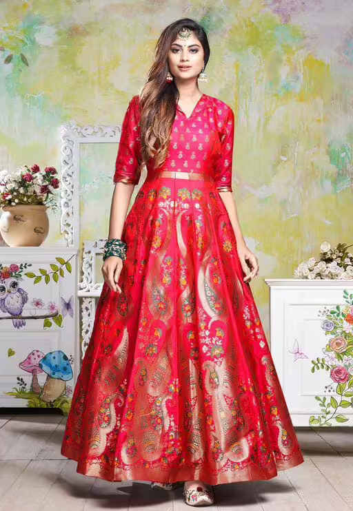 Glamorous Women's Western Dress