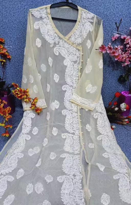 Charvi Designer Georgette Kurtis