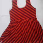 Best Maroon Printed Kids Dress