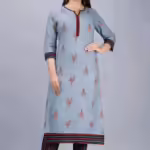 Chitrarekha Voguish Blue Printed Women Kurta Sets