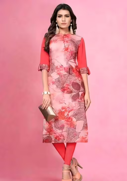 Stylish Multi Printed Womens Kurtis