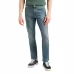Blue Men Slim Fit Mid Rise Jeans