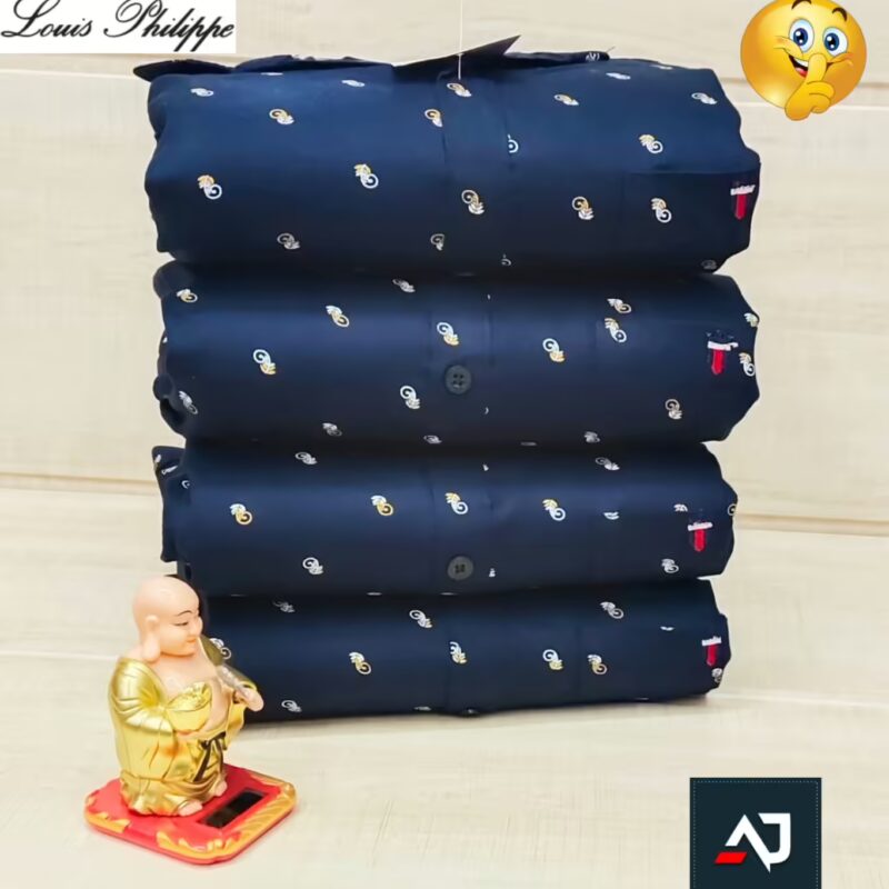 Seasons Men Blue Full Sleeves Shirts