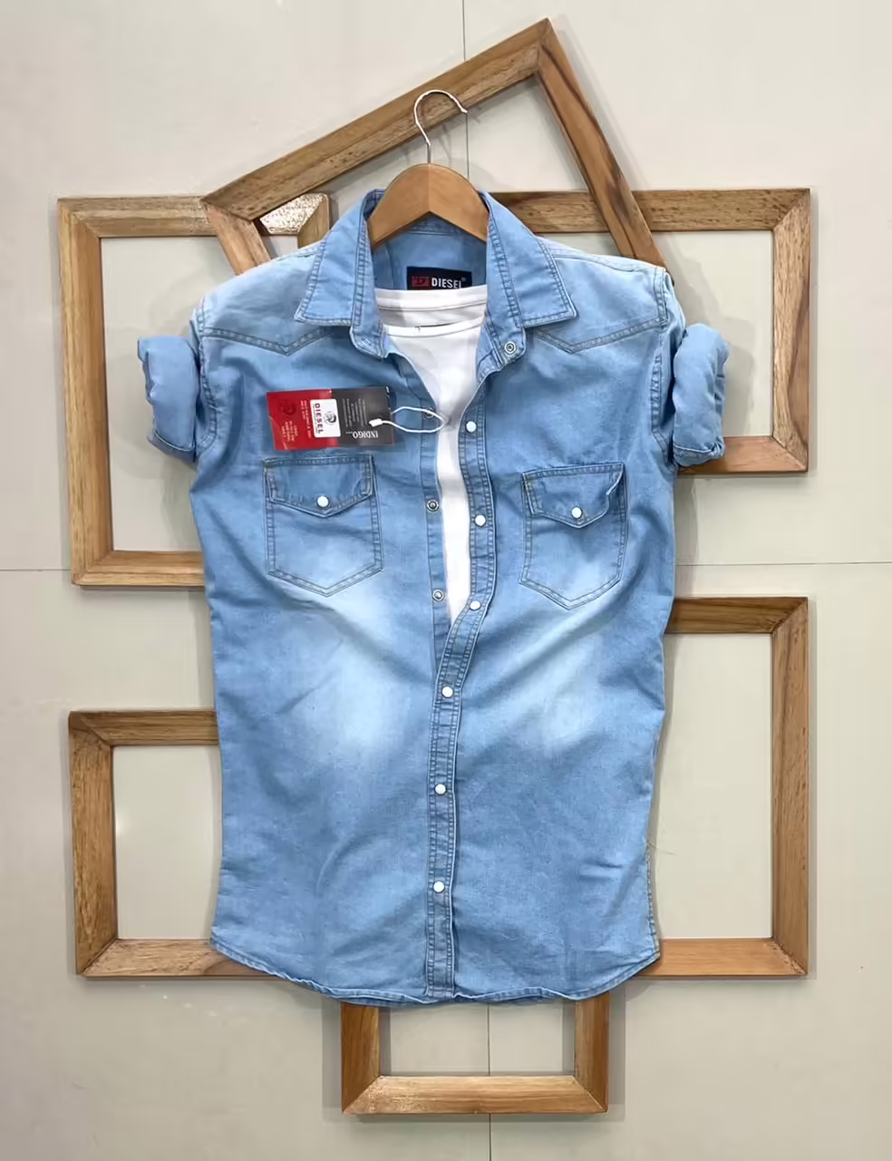 Seasons Denim Full Sleeves Men Shirt