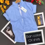 Seasons Blue Men Ben Collar Shirt