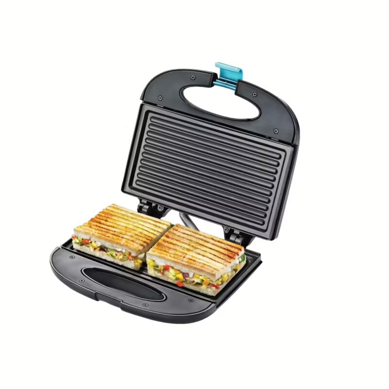 Prestige PGMFB (D) Sandwich Toaster Designer Series with Fixed Sandwich Grill Plates Grill??(Black, Blue)