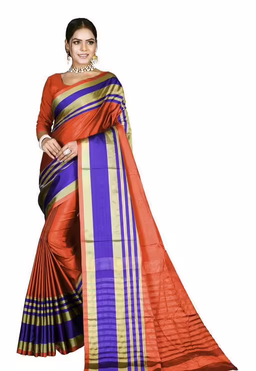 Aishani Voguish Multi Cotton Silk Sarees