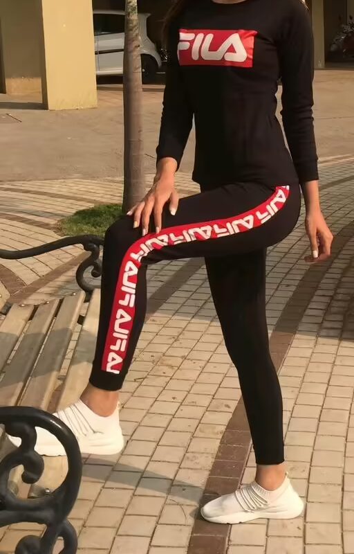 Designer Black Women's Track Suite