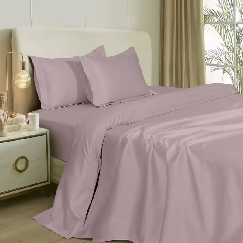 Seasons Cameo Rose Bedsheets for King Size Bed & 2 Pillow Covers