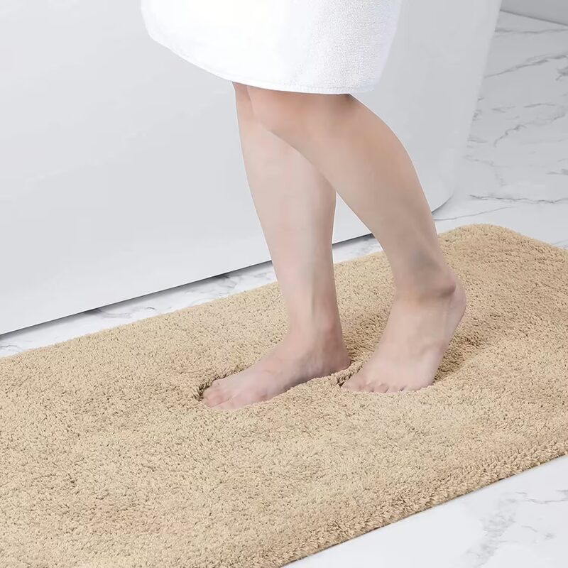 Seasons Microfiber Bath Mats for Bathroom Non-Slip Bathroom Mat Anti-Skid Bath Mat Machine Washable Bath Rug for Bathroom Thick Plush Rugs for Shower Size - 50 x 80