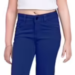 Girls Stretchable Denim Dark Blue Jeans